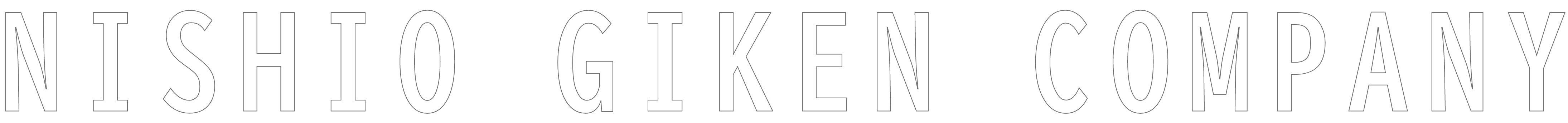 NISHIO GIKEN COMPANY